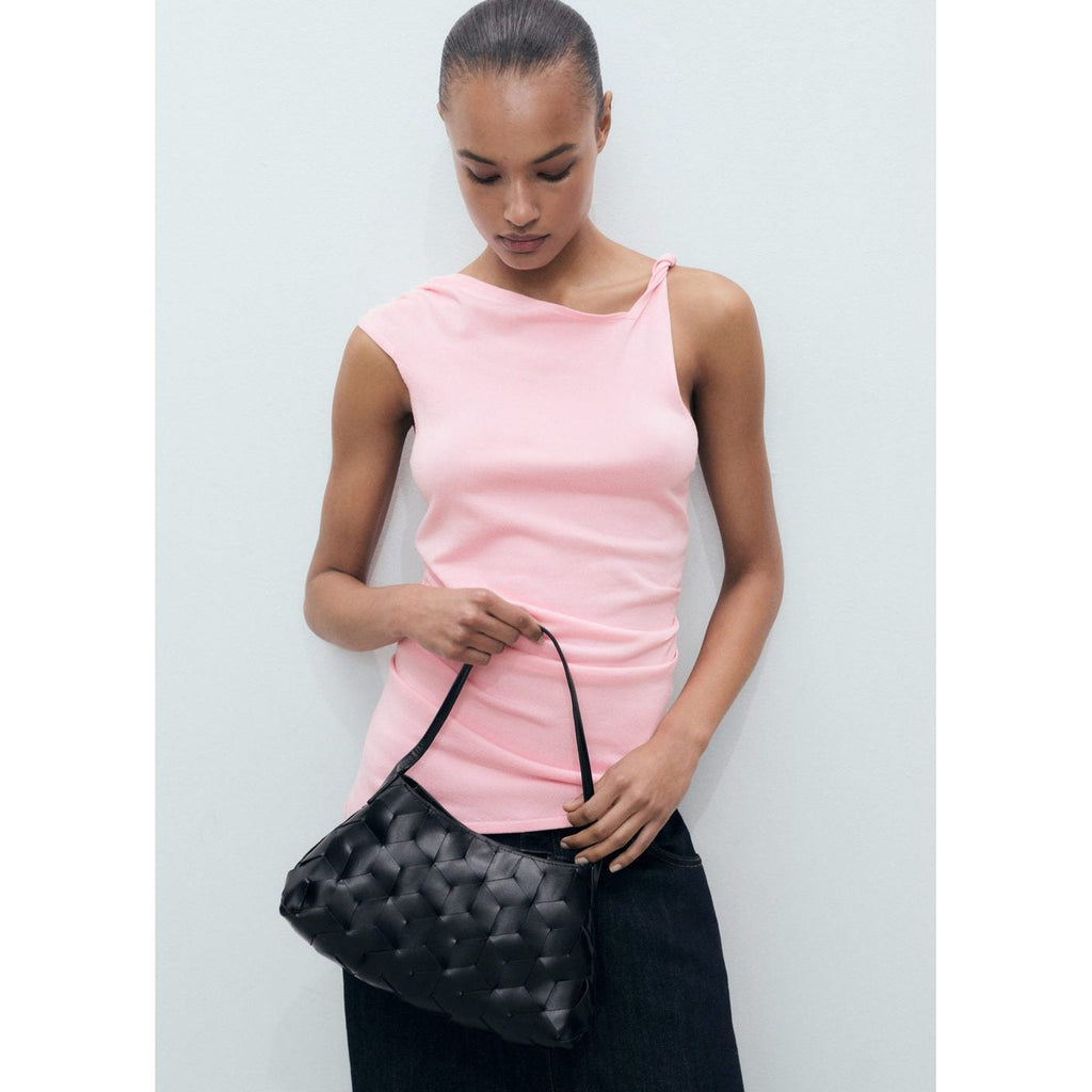 Haut Asymétrique Maille Fine
