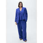Pantalon Costume Wideleg À Pinces