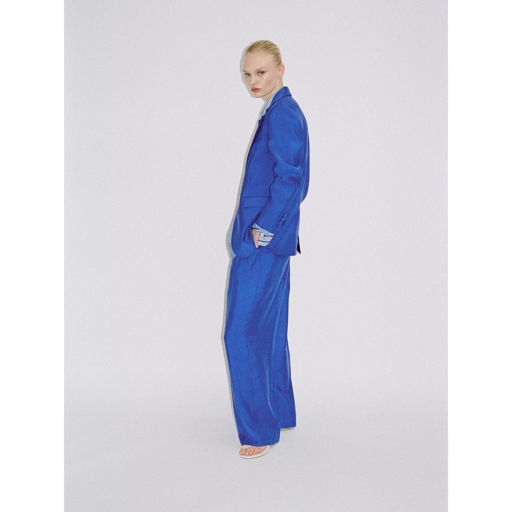 Pantalon Costume Wideleg À Pinces