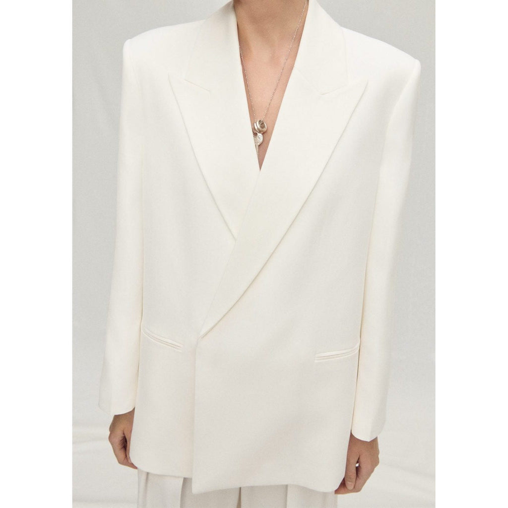 Blazer Costume Lyocell Croisé
