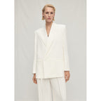 Blazer Costume Lyocell Croisé