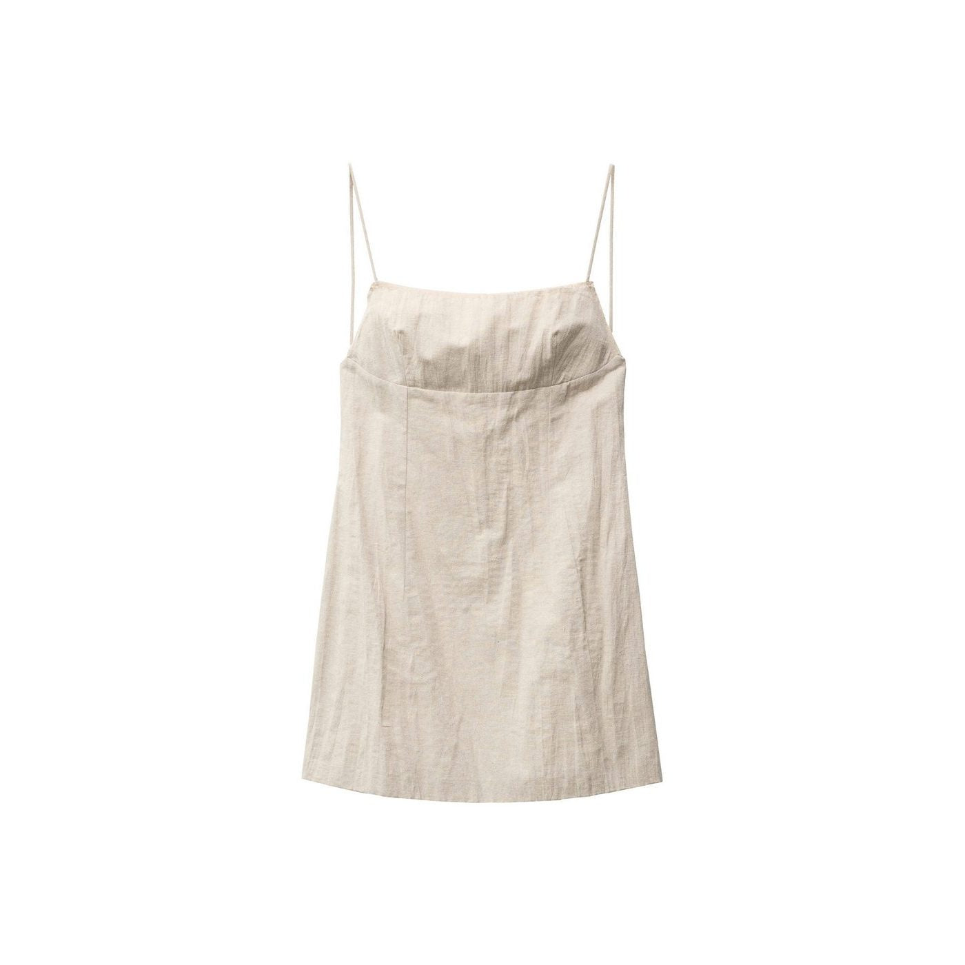 Robe Coton Décolleté Effiloché