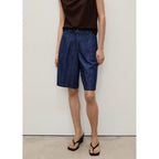 Bermuda En Jean Droit Rinse Wash