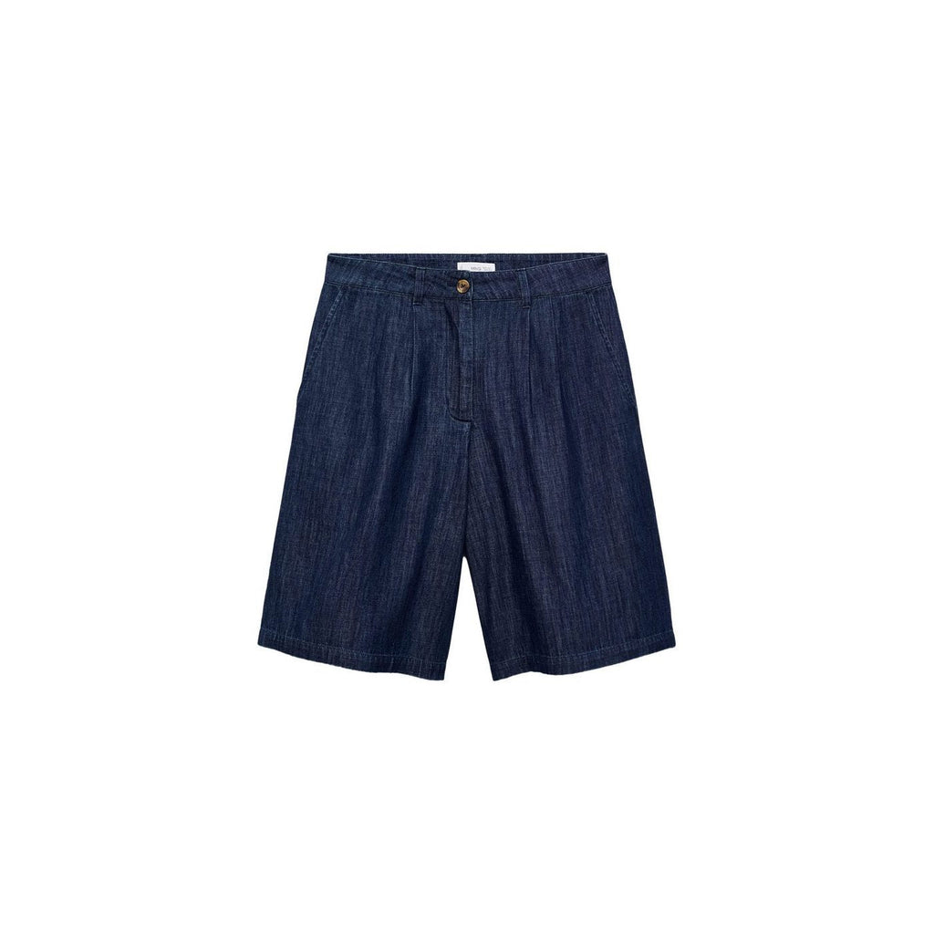 Bermuda En Jean Droit Rinse Wash