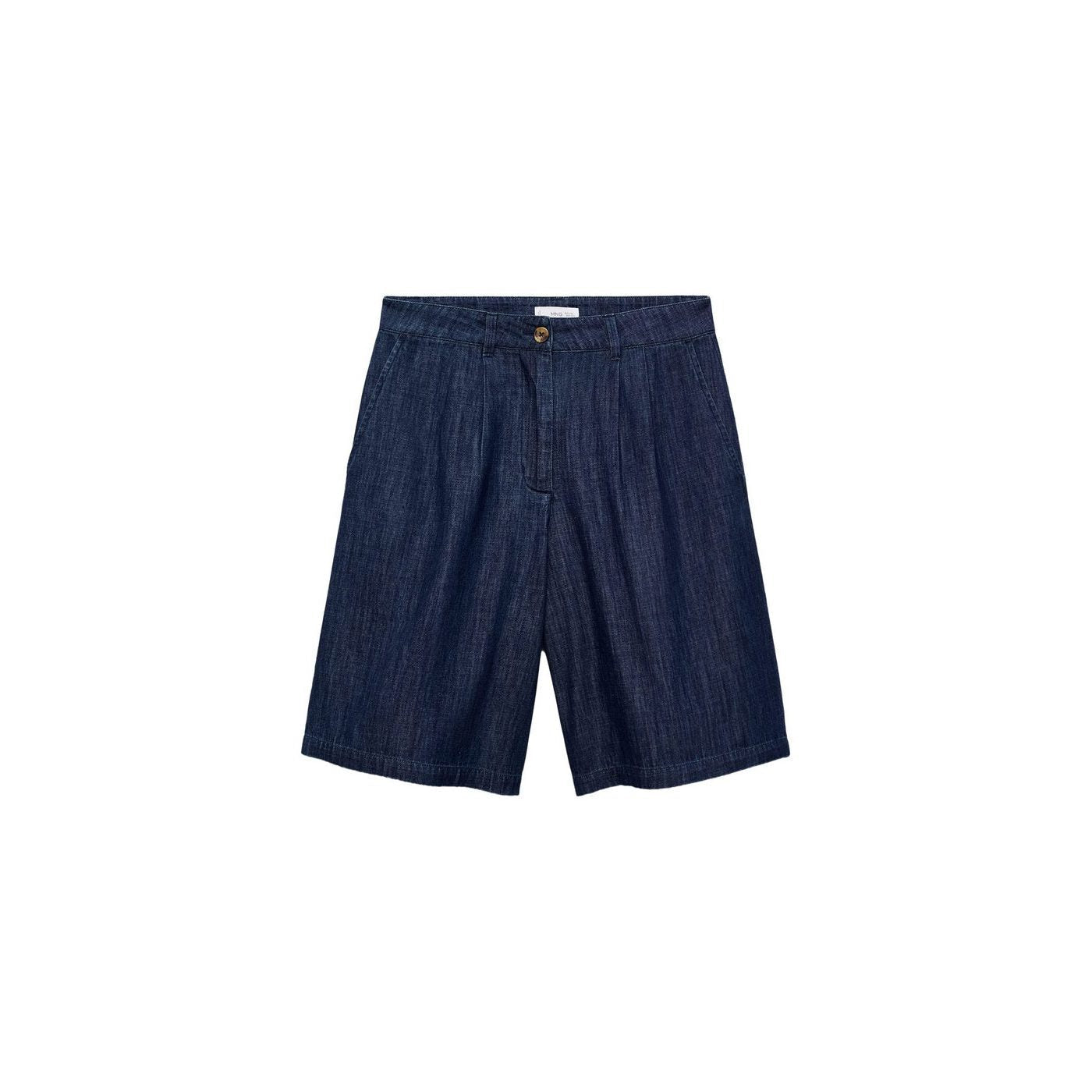 Bermuda En Jean Droit Rinse Wash