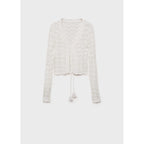 Cardigan Crochet Fermeture