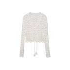 Cardigan Crochet Fermeture