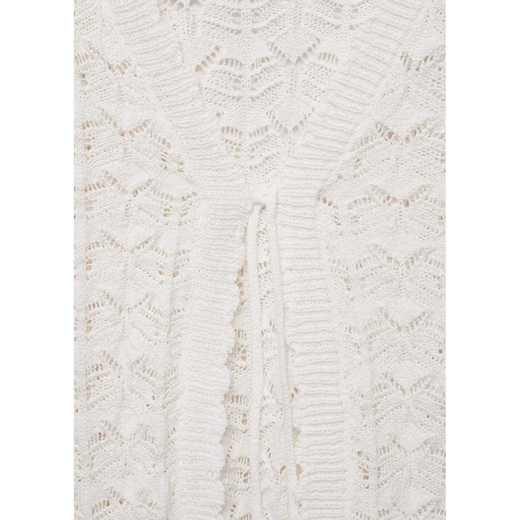 Cardigan Crochet Fermeture