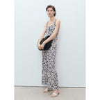 Pantalon Lin Fleurs