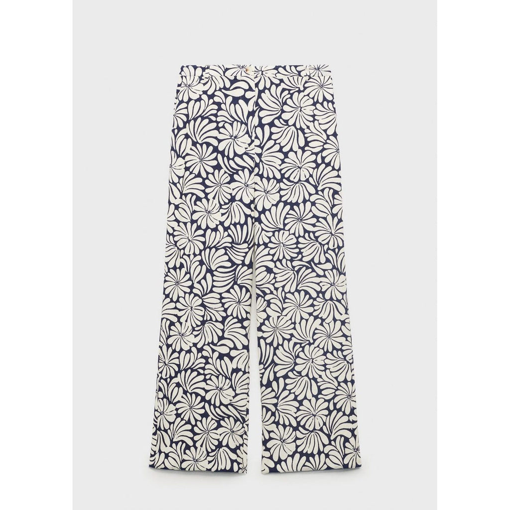 Pantalon Lin Fleurs