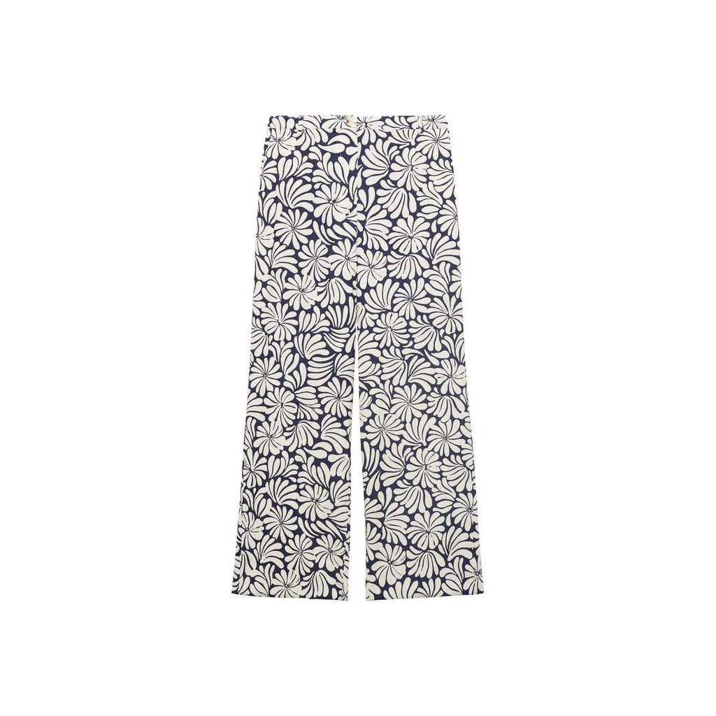 Pantalon Lin Fleurs
