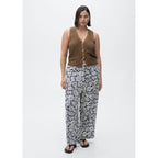 Pantalon Lin Fleurs