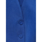 Gilet De Costume Droit En Lyocell