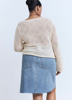 Jupe Midi Denim