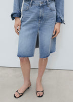 Jupe Midi Denim