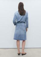 Jupe Midi Denim