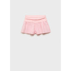 Short Lin Taille Drapée