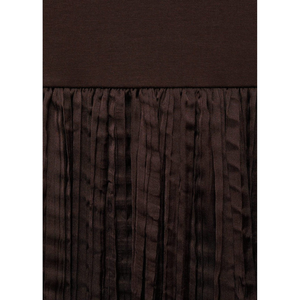 Robe Longue Tissu Combiné