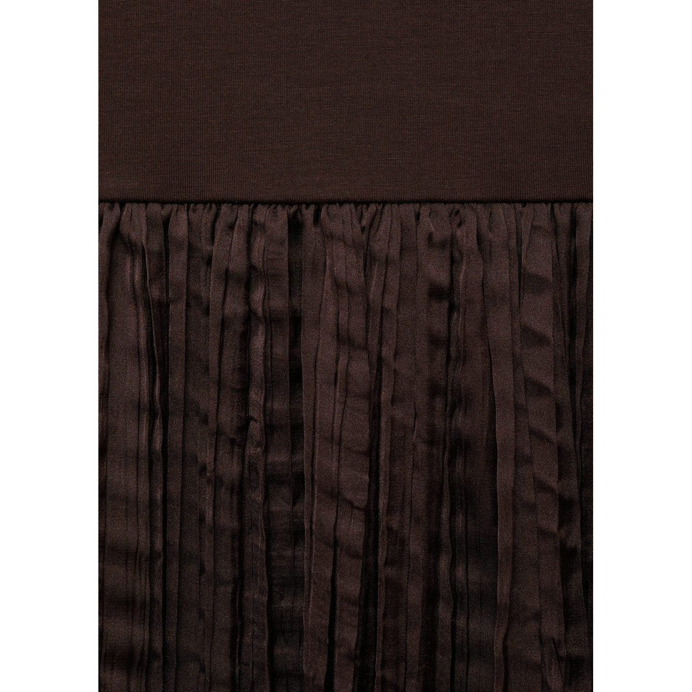 Robe Longue Tissu Combiné
