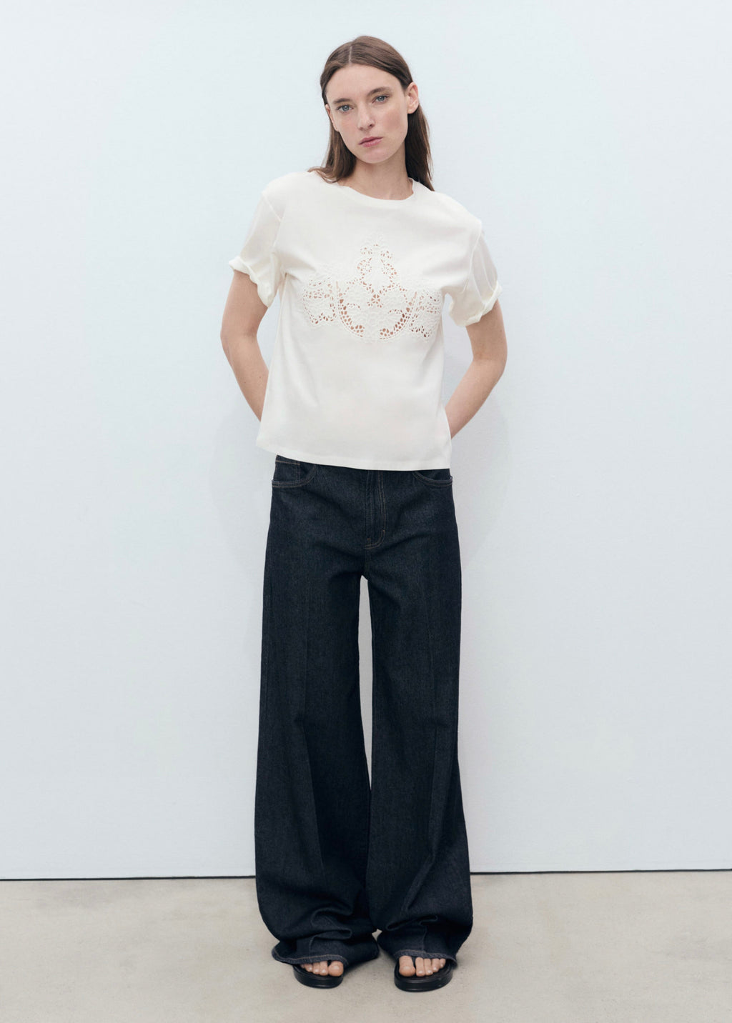 T-Shirt Coton Brodé
