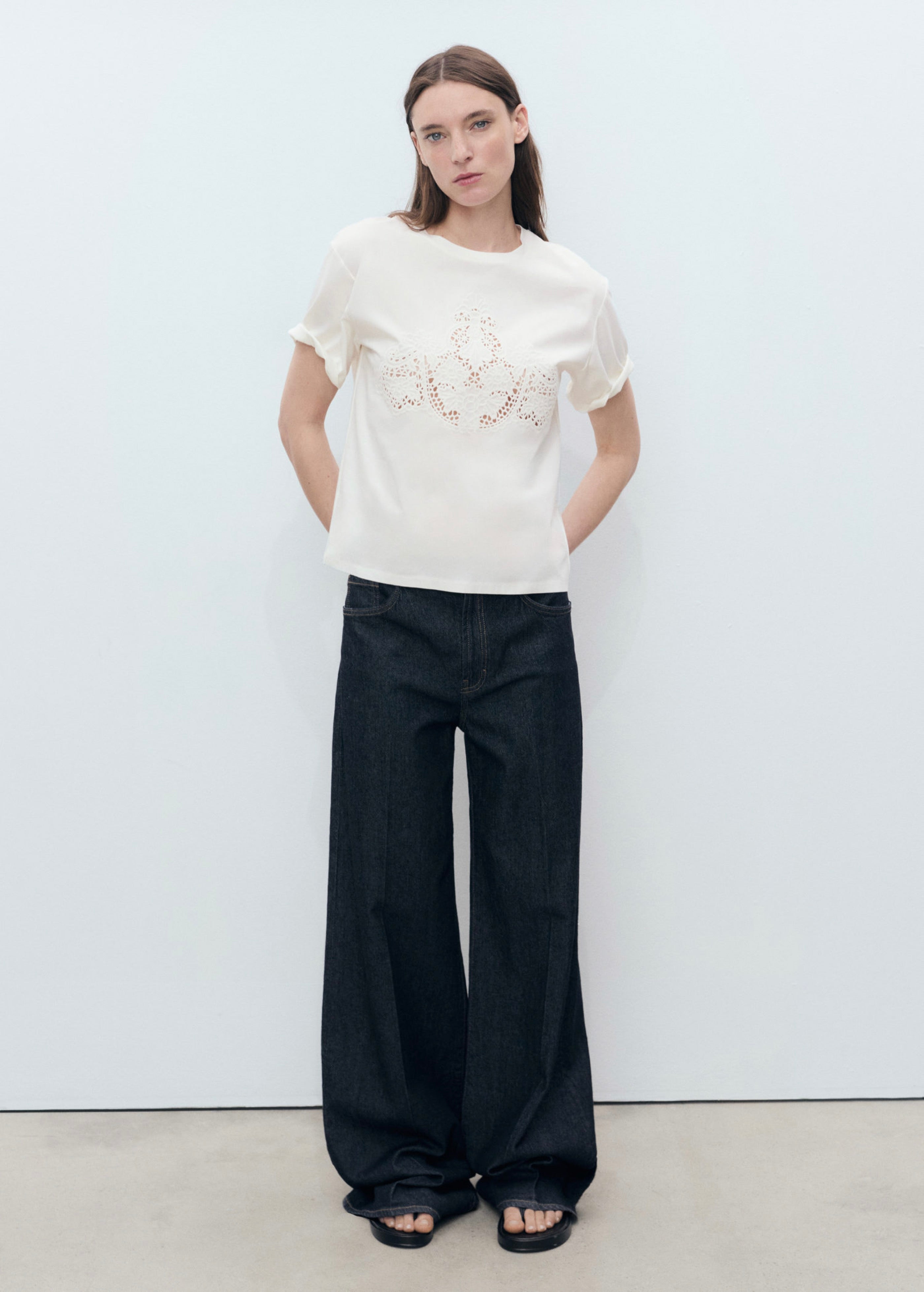 T-Shirt Coton Brodé