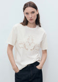 T-Shirt Coton Brodé