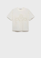 T-Shirt Coton Brodé