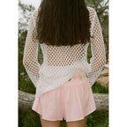 Cardigan Crochet Fermeture