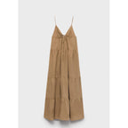 Robe Coton Décolleté En V