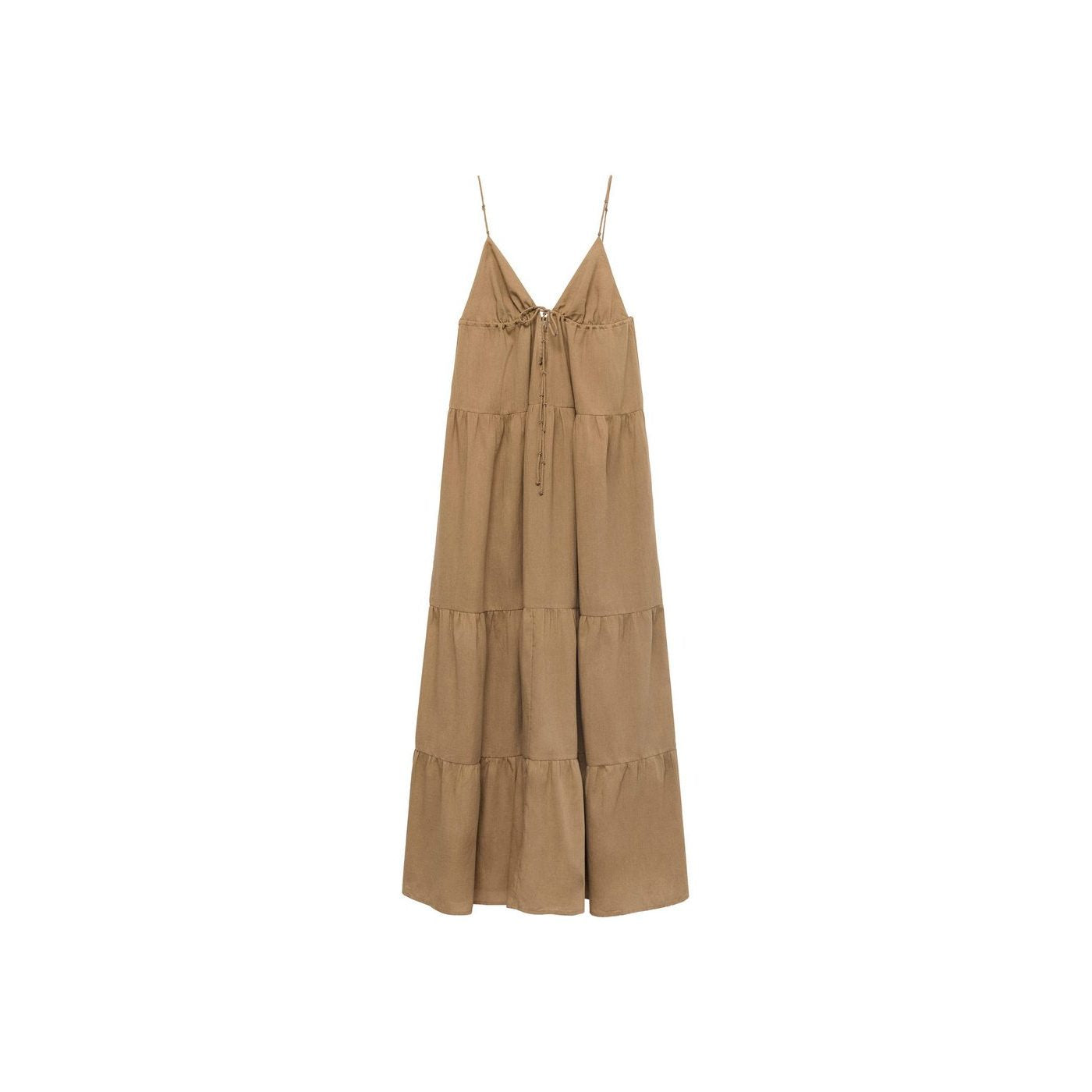 Robe Coton Décolleté En V