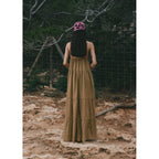 Robe Coton Décolleté En V