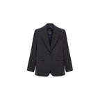 Blazer Droit Micro Pied-De-Poule