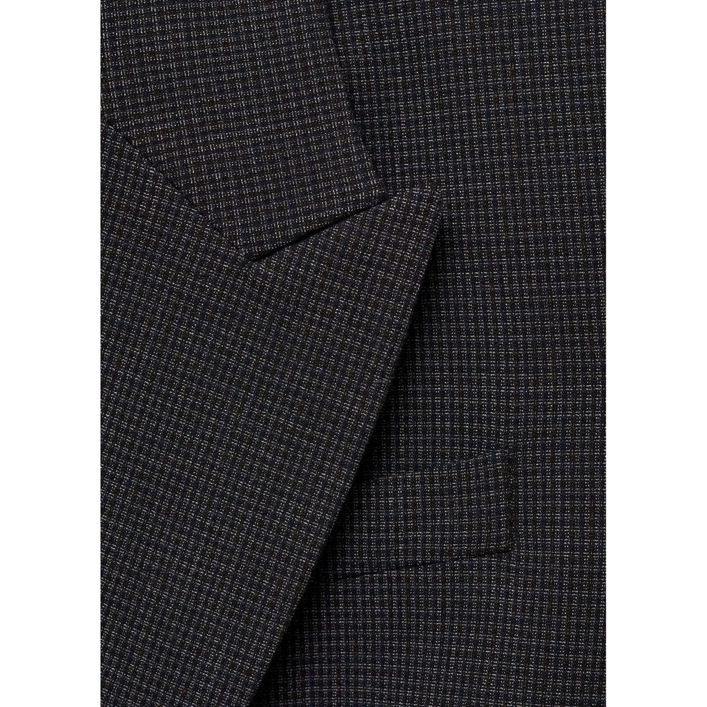 Blazer Droit Micro Pied-De-Poule