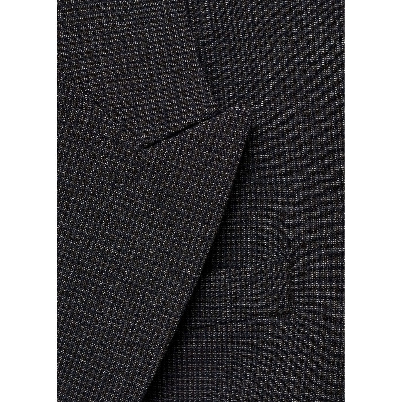 Blazer Droit Micro Pied-De-Poule