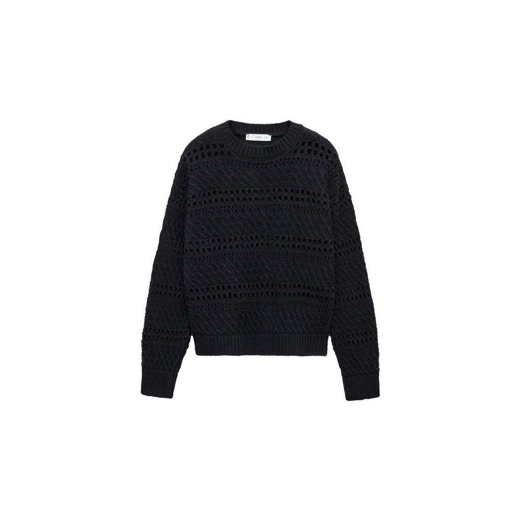 Pull En Maille Ajourée