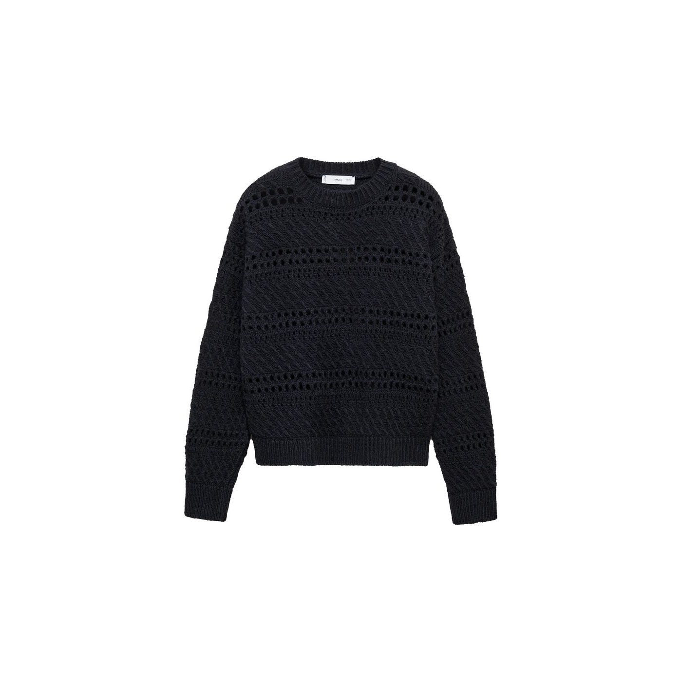 Pull En Maille Ajourée