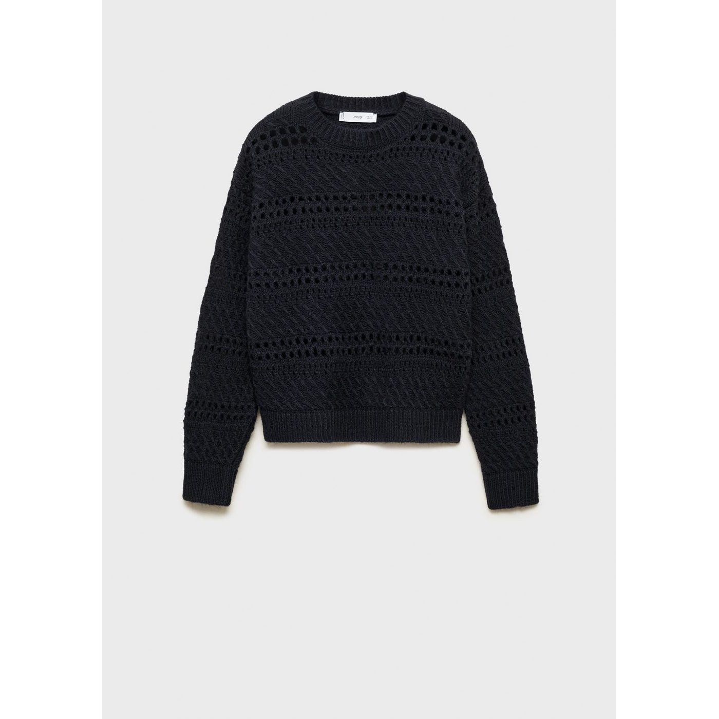 Pull En Maille Ajourée