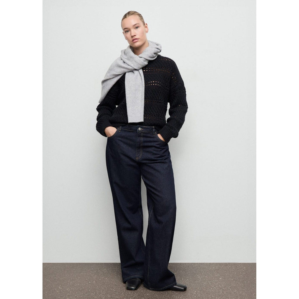 Pull En Maille Ajourée