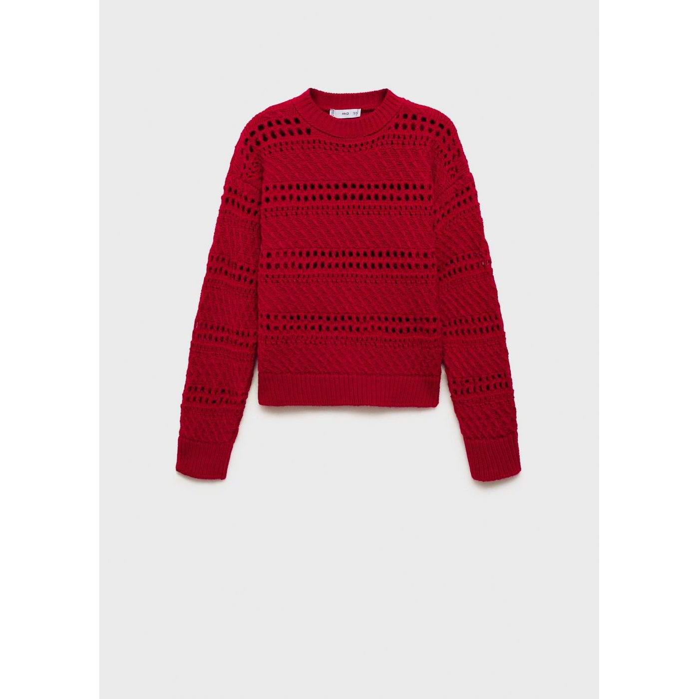 Pull En Maille Ajourée