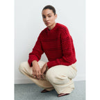 Pull En Maille Ajourée