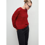 Pull En Maille Ajourée