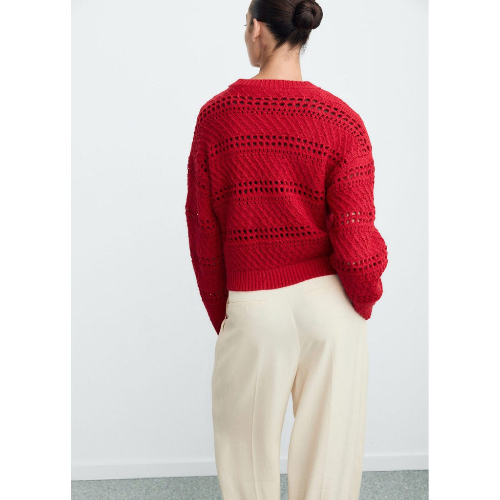 Pull En Maille Ajourée