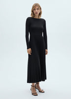 Robe Évasée Plissée