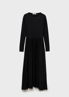 Robe Évasée Plissée