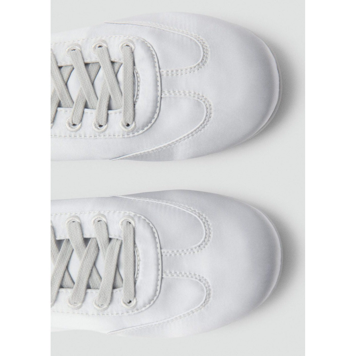 Tennis Satinées Lacets