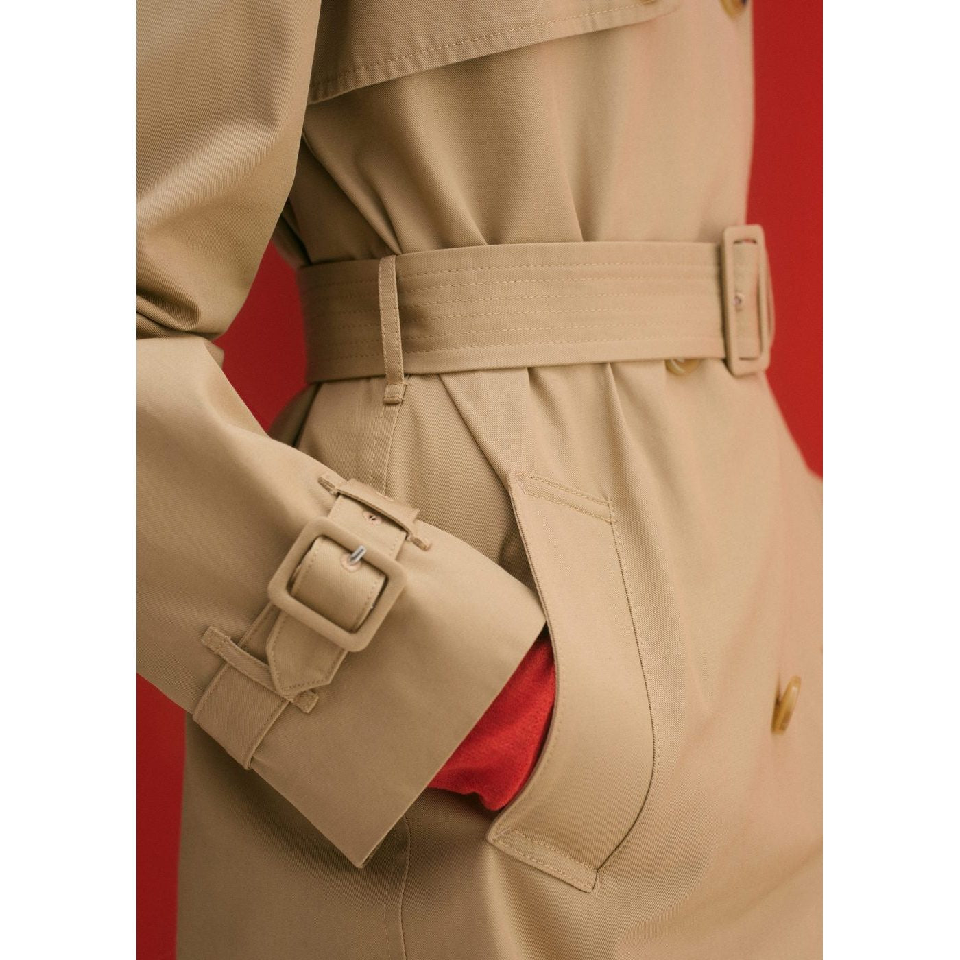 Trench Classique Ceinture