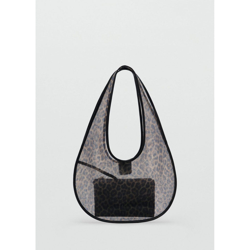 Sac À Main Semi-Transparent Animal Print