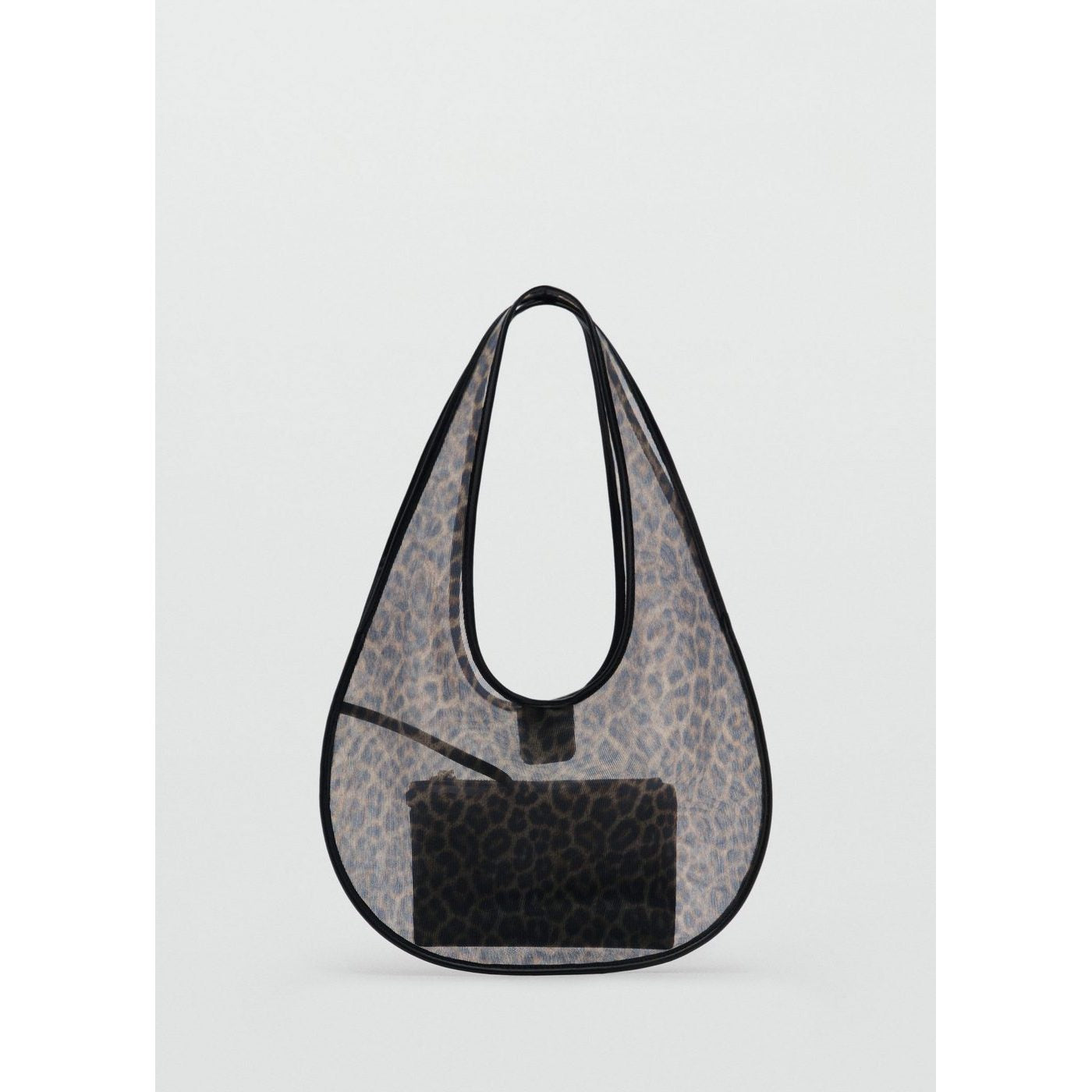 Sac À Main Semi-Transparent Animal Print