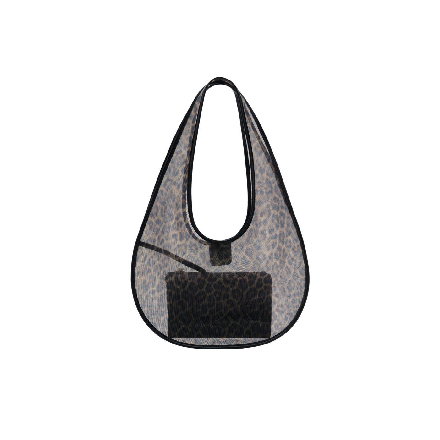 Sac À Main Semi-Transparent Animal Print