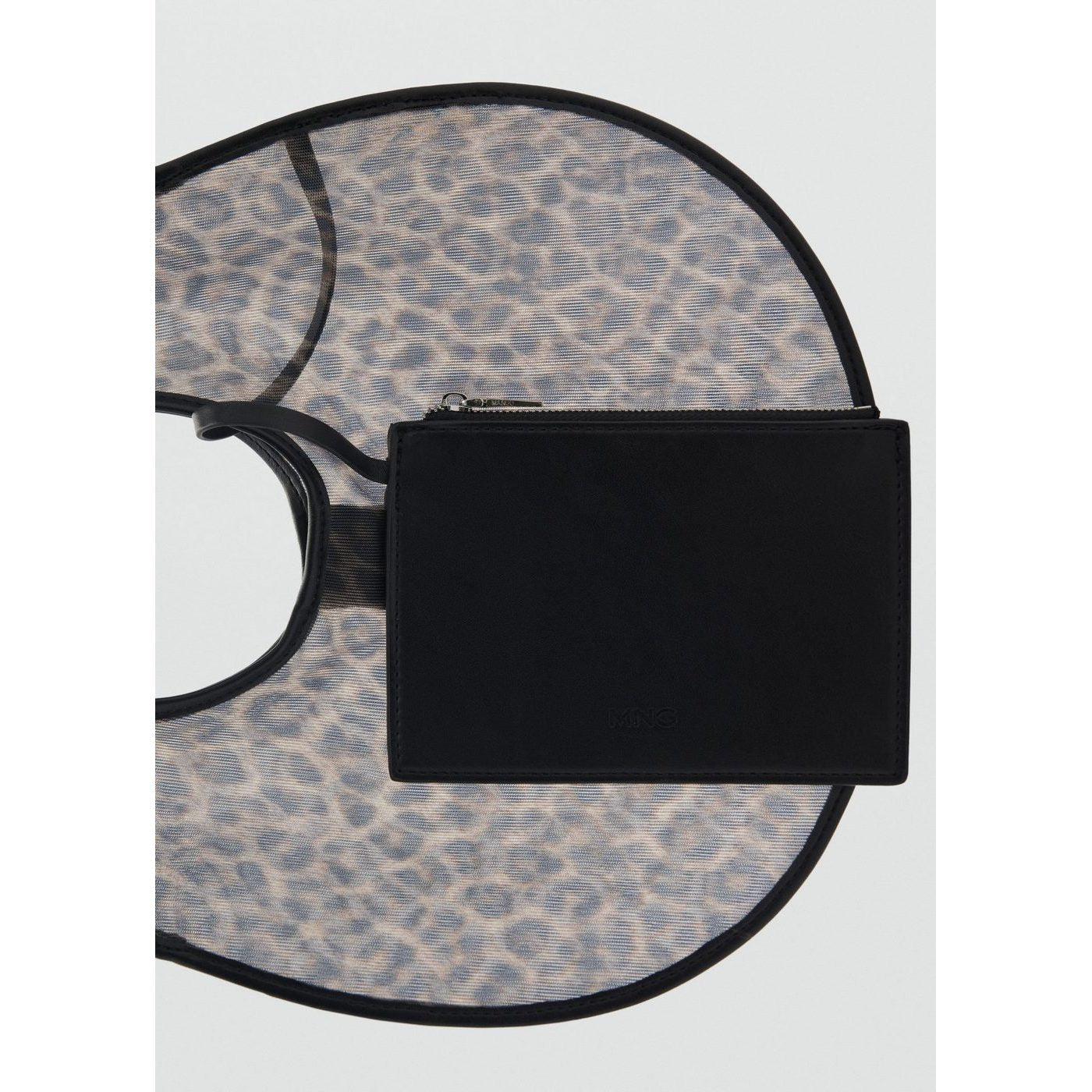 Sac À Main Semi-Transparent Animal Print